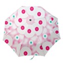 Wallpaper Pink Folding Umbrellas View1