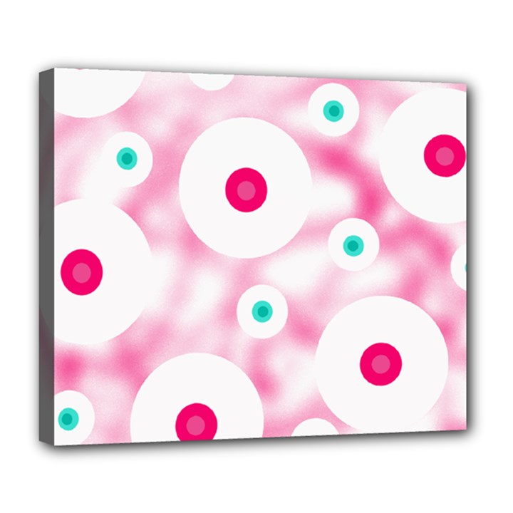 Wallpaper Pink Deluxe Canvas 24  x 20  (Stretched)