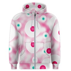 Wallpaper Pink Men s Zipper Hoodie