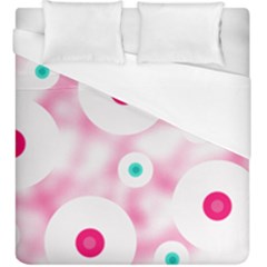 Wallpaper Pink Duvet Cover (king Size) by Luxe2Comfy