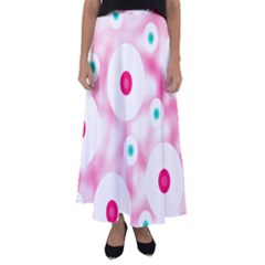 Wallpaper Pink Flared Maxi Skirt