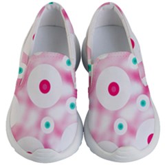 Wallpaper Pink Kids Lightweight Slip Ons