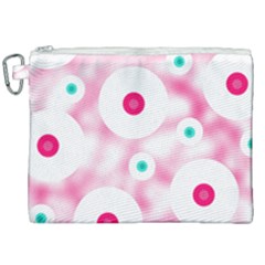 Wallpaper Pink Canvas Cosmetic Bag (xxl) by Luxe2Comfy