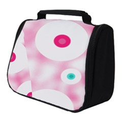 Wallpaper Pink Full Print Travel Pouch (small) by Luxe2Comfy