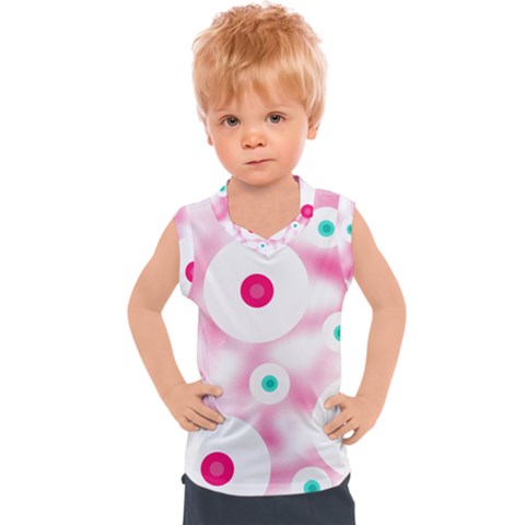 Wallpaper Pink Kids  Sport Tank Top by Luxe2Comfy