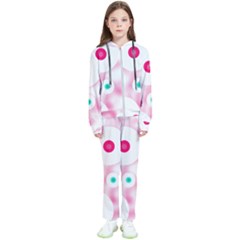 Wallpaper Pink Kids  Tracksuit by Luxe2Comfy