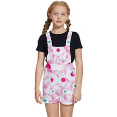 Wallpaper Pink Kids  Short Overalls by Luxe2Comfy