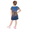 Seaside River Kids  Short Sleeve Velvet Dress View2