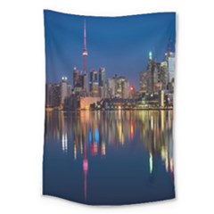 Seaside River Large Tapestry by artworkshop