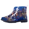 Seaside River Men s High-Top Canvas Sneakers View2