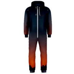 Sky Gradient Hooded Jumpsuit (men) by artworkshop