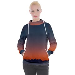 Sky Gradient Women s Hooded Pullover by artworkshop