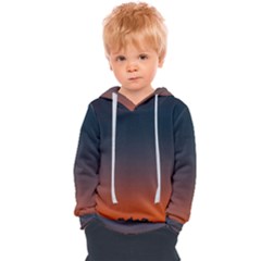 Sky Gradient Kids  Overhead Hoodie by artworkshop