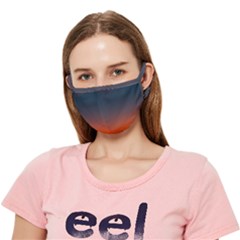 Sky Gradient Crease Cloth Face Mask (adult) by artworkshop