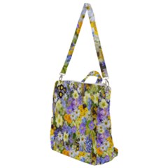 Spring Flowers Crossbody Backpack by artworkshop