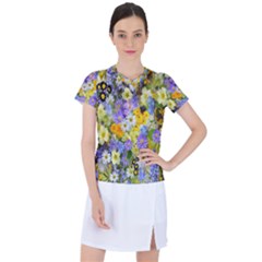 Spring Flowers Women s Sports Top by artworkshop