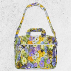 Spring Flowers Macbook Pro 13  Shoulder Laptop Bag  by artworkshop