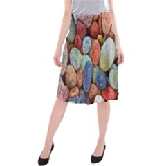 Stones Midi Beach Skirt by artworkshop