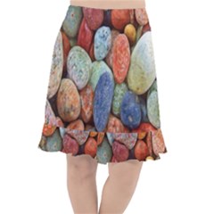 Stones Fishtail Chiffon Skirt by artworkshop