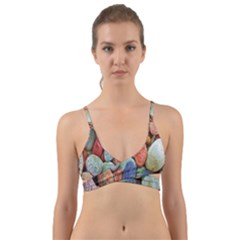 Stones Wrap Around Bikini Top by artworkshop