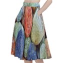 Stones A-Line Full Circle Midi Skirt With Pocket View2