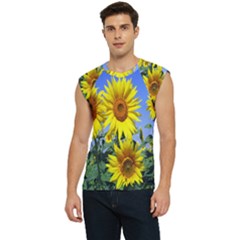 Sunflower Gift Men s Raglan Cap Sleeve Tee by artworkshop