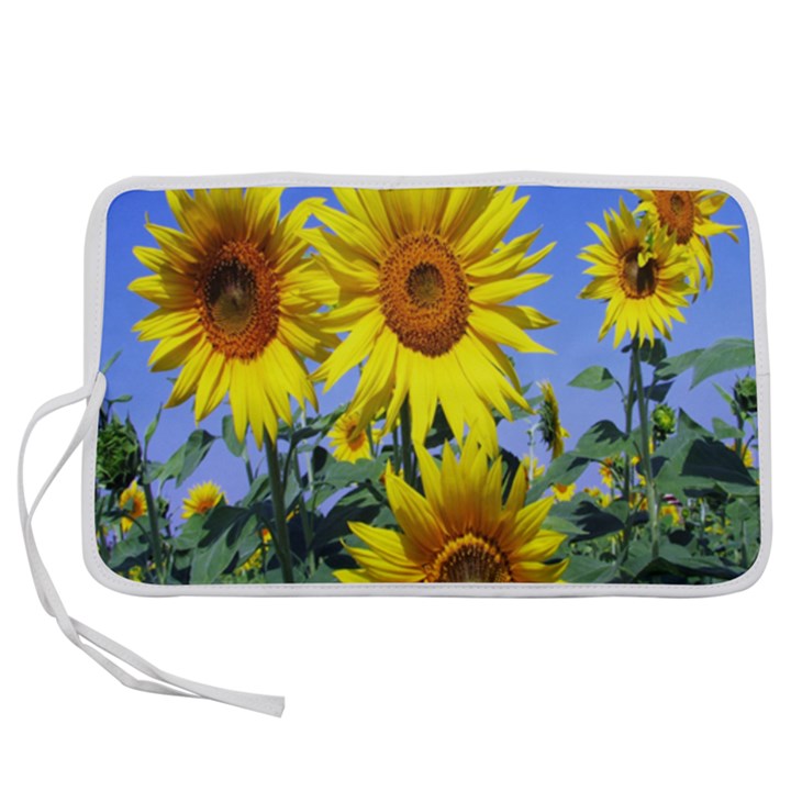 Sunflower Gift Pen Storage Case (L)