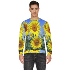 Sunflower Gift Men s Fleece Sweatshirt by artworkshop