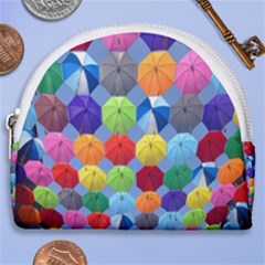 Umbrella Horseshoe Style Canvas Pouch by artworkshop