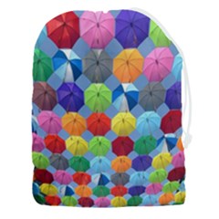 Umbrella Drawstring Pouch (3xl) by artworkshop