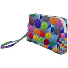 Umbrella Wristlet Pouch Bag (small) by artworkshop