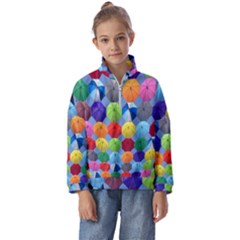 Umbrella Kids  Half Zip Hoodie