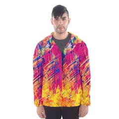 Various Colors Men s Hooded Windbreaker by artworkshop