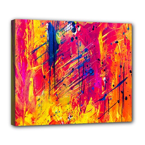 Various Colors Deluxe Canvas 24  X 20  (stretched) by artworkshop