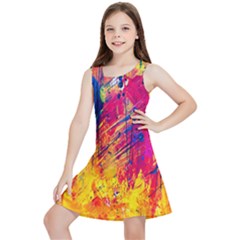 Various Colors Kids  Lightweight Sleeveless Dress