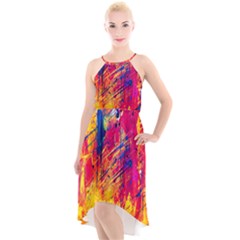 Various Colors High-low Halter Chiffon Dress  by artworkshop