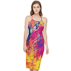 Various Colors Bodycon Cross Back Summer Dress