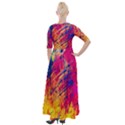 Various Colors Half Sleeves Maxi Dress View2