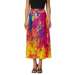 Various Colors Classic Midi Chiffon Skirt