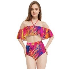 Various Colors Halter Flowy Bikini Set  by artworkshop