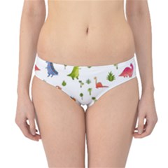 Vector Baby Dino Seamless Pattern Hipster Bikini Bottoms