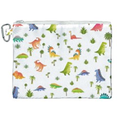 Vector Baby Dino Seamless Pattern Canvas Cosmetic Bag (xxl) by Grandong