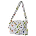 Vector Baby Dino Seamless Pattern Full Print Messenger Bag (M) View1