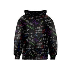 Mathematics  Physics Maths Math Pattern Kids  Pullover Hoodie by Grandong