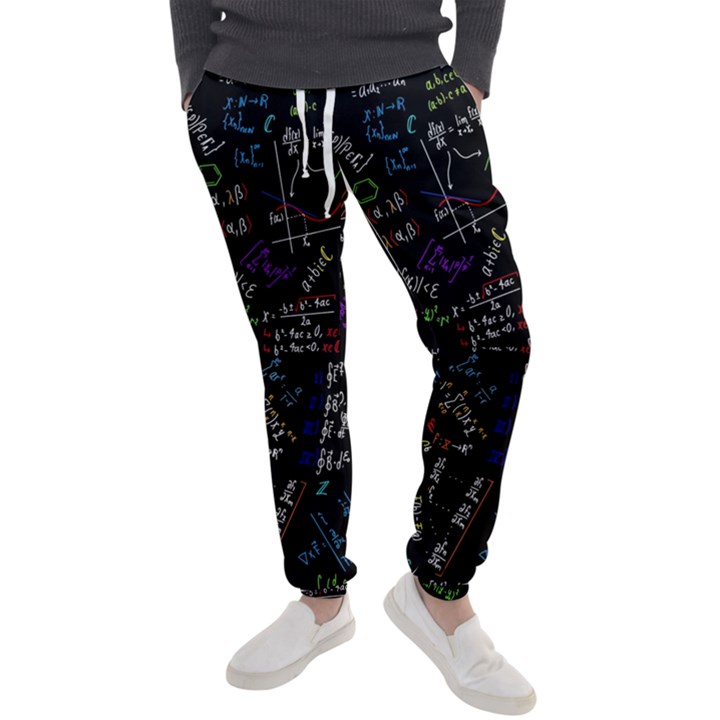 Mathematics  Physics Maths Math Pattern Men s Jogger Sweatpants