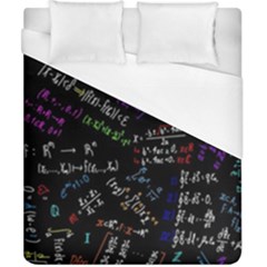 Mathematics  Physics Maths Math Pattern Duvet Cover (california King Size) by Grandong