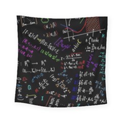 Mathematics  Physics Maths Math Pattern Square Tapestry (small) by Grandong