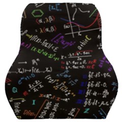 Mathematics  Physics Maths Math Pattern Car Seat Back Cushion  by Grandong