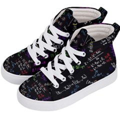 Mathematics  Physics Maths Math Pattern Kids  Hi-top Skate Sneakers by Grandong