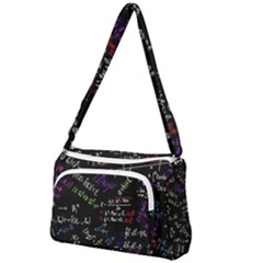 Mathematics  Physics Maths Math Pattern Front Pocket Crossbody Bag by Grandong